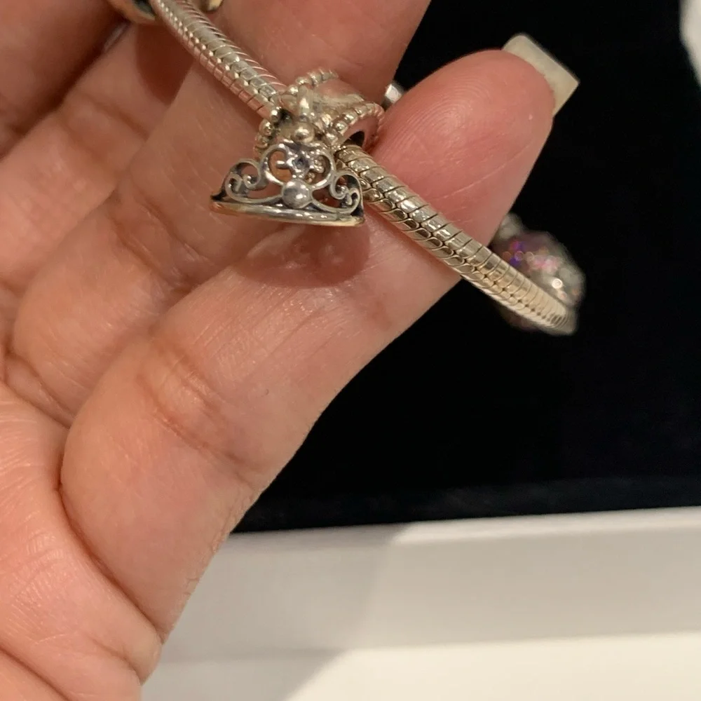 Authentic Pandora Bracelet with Charms